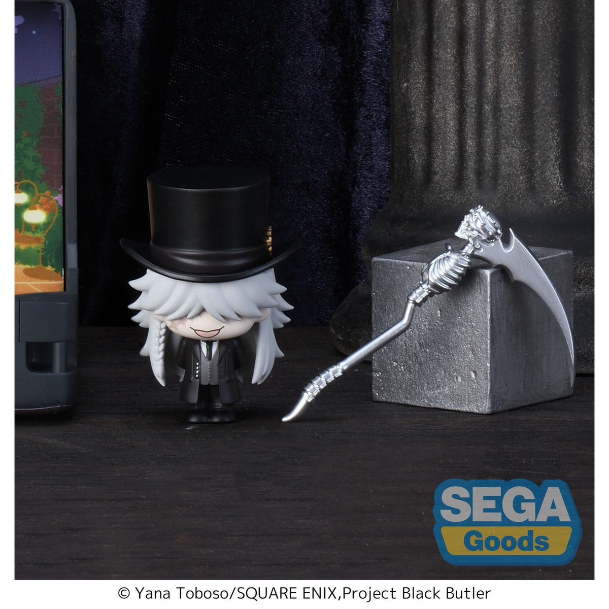 Produktbild Black Butler: Boarding School Arc Petite World Memories minifigur Undertaker (EX) 8 cm