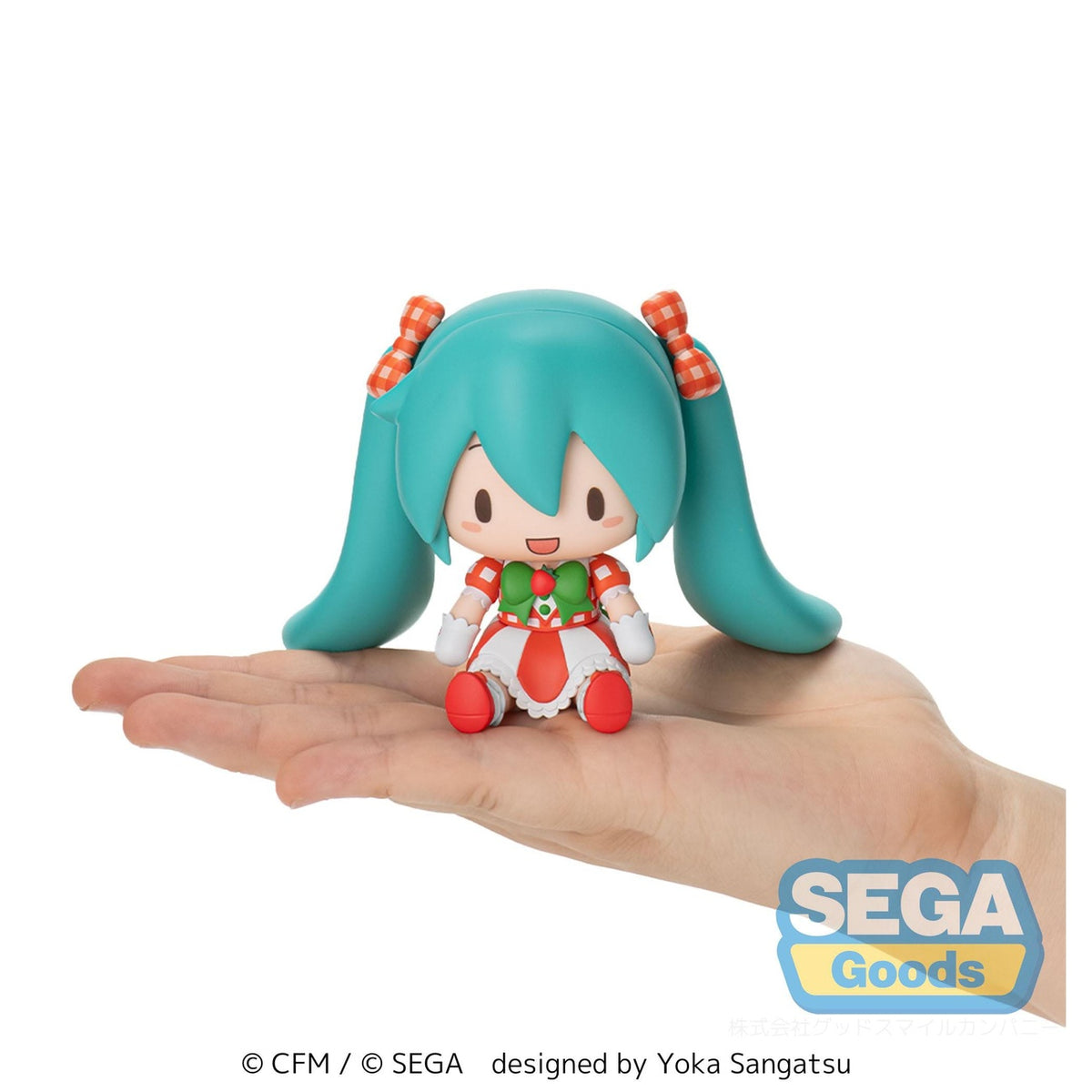 Produktbild Character Vocal Series 01: Hatsune Miku Fuwa Petit Chibi-Figur – Hatsune Miku x Love and Berry Dress Up and Dance! Lovely