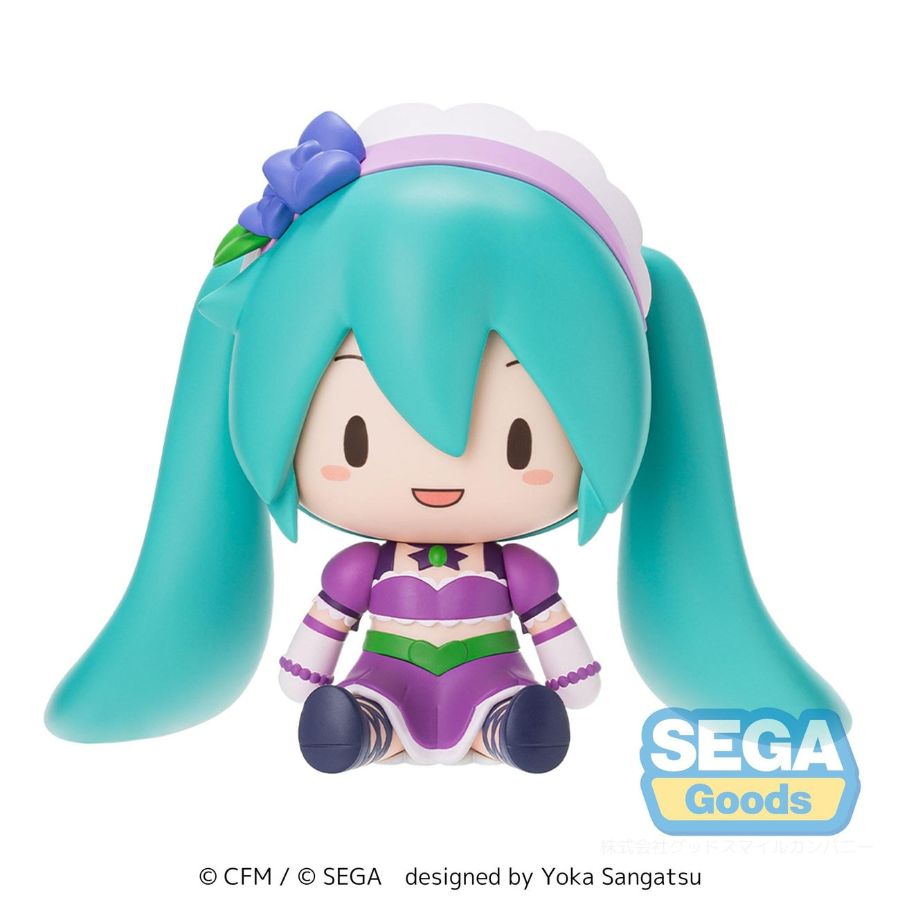 Produktbild Character Vocal Series 01: Hatsune Miku Fuwa Petit chibi-figur Hatsune Miku x Love and Berry Dress Up and Dance! Sparkly