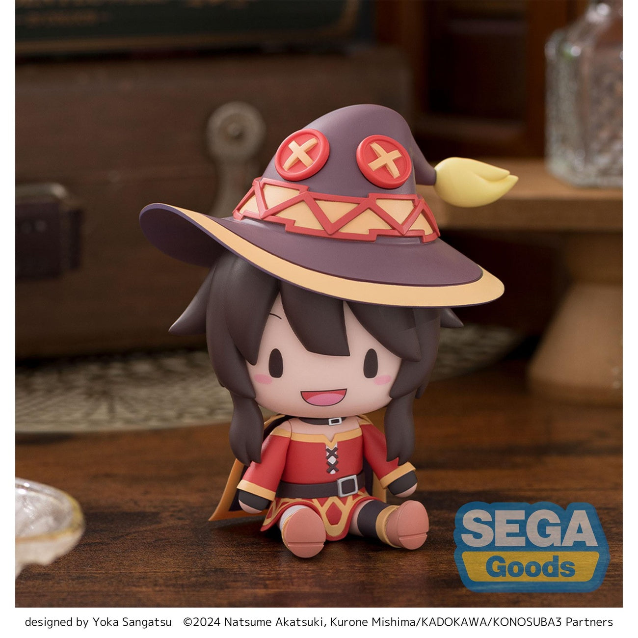 Produktbild Konosuba: God's Blessing on This Wonderful World! 3 Fuwa Petit Chibi-figur Megumin 10 cm