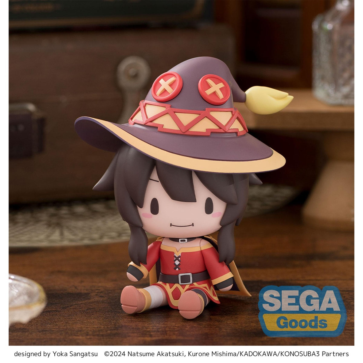 Produktbild Konosuba: God's Blessing on This Wonderful World! 3 Fuwa Petit Chibi-figur Megumin 10 cm