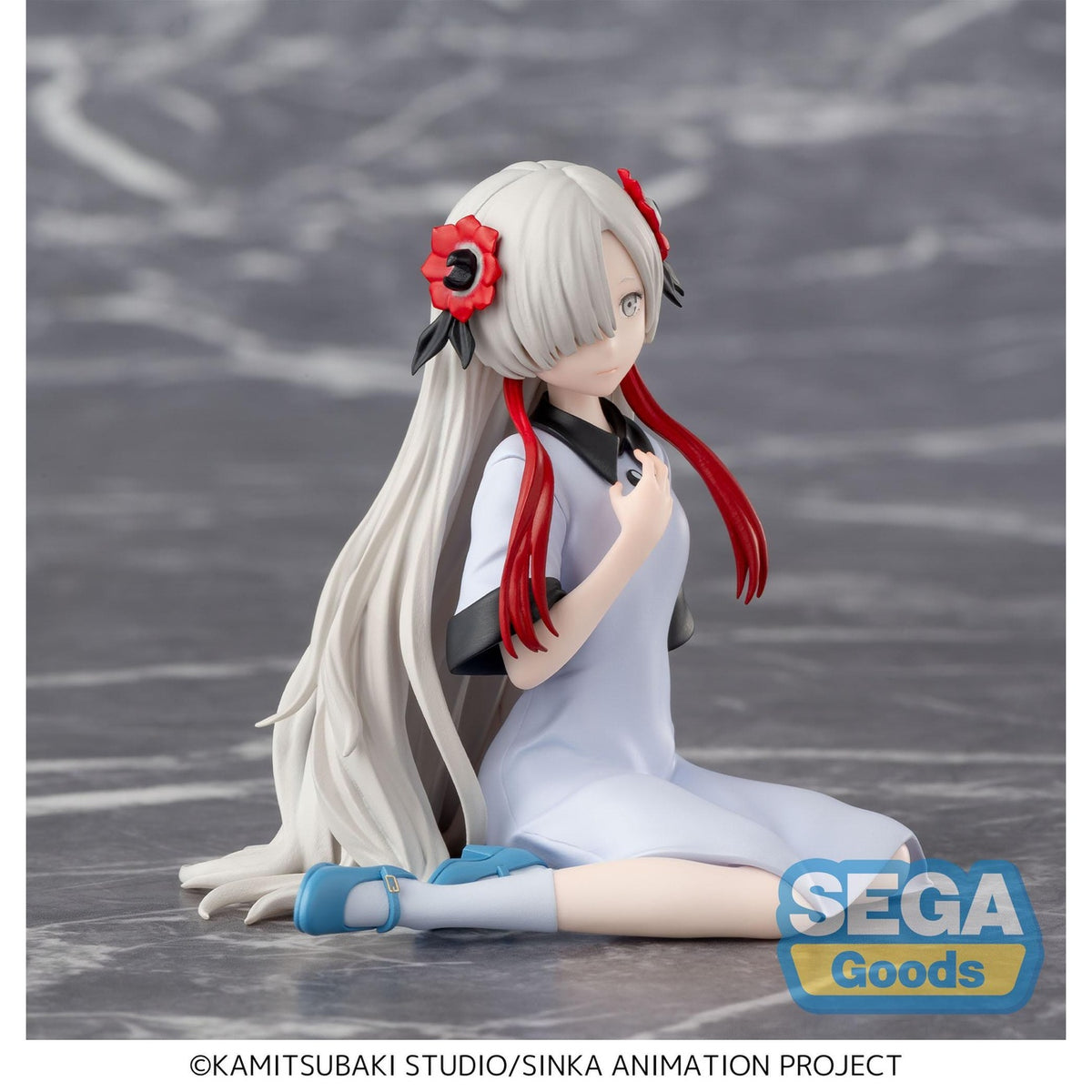 Product image Kamitsubaki City under Construction PM Perching PVC Statue Sekai Yorukawa 9 cm
