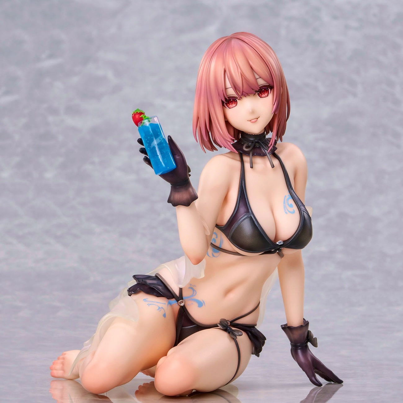 Produktbild Original Character PVC-staty necömi Illustration One more drink for the vacation 13 cm