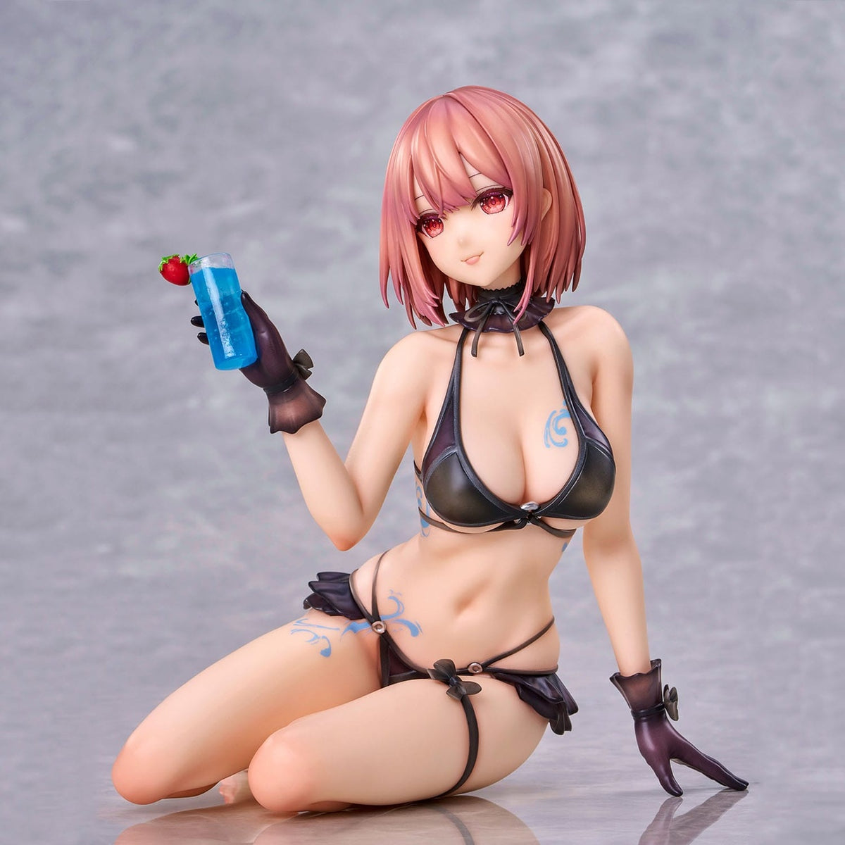 Produktbild Original Character PVC-staty necömi Illustration One more drink for the vacation 13 cm