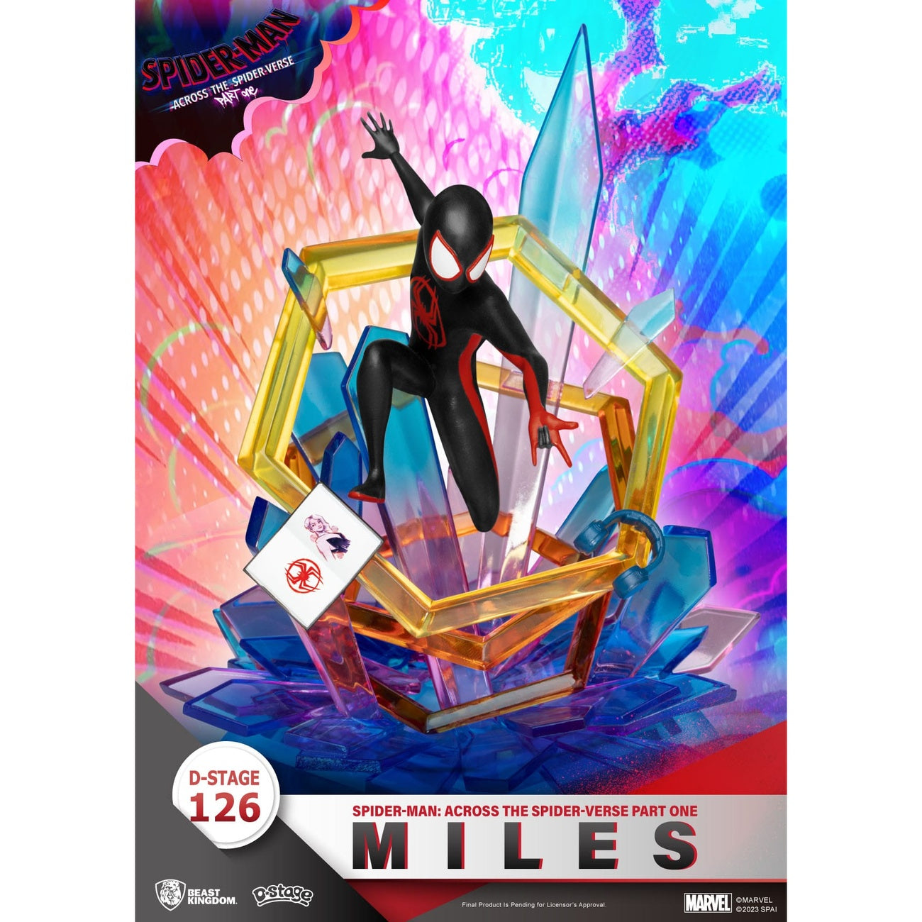 Produktbild Marvel D-Stage PVC-diorama Spider-Man: Across the Spider-Verse Part One – Miles 15 cm