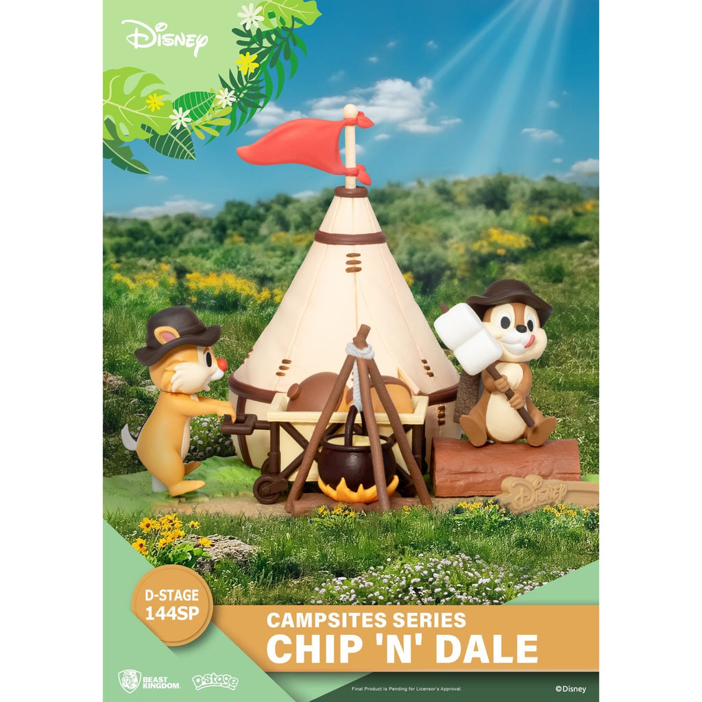 Produktbild Disney D-Stage Campsite Series PVC-diorama Piff & Puff Special Edition 10 cm