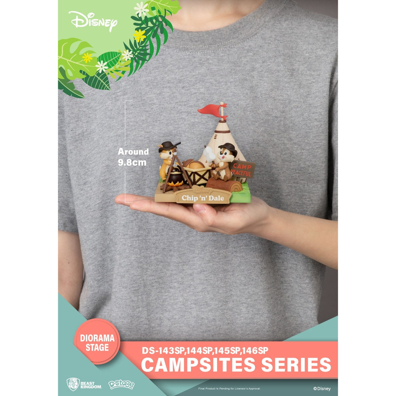 Produktbild Disney D-Stage Campsite Series PVC-diorama Piff & Puff Special Edition 10 cm