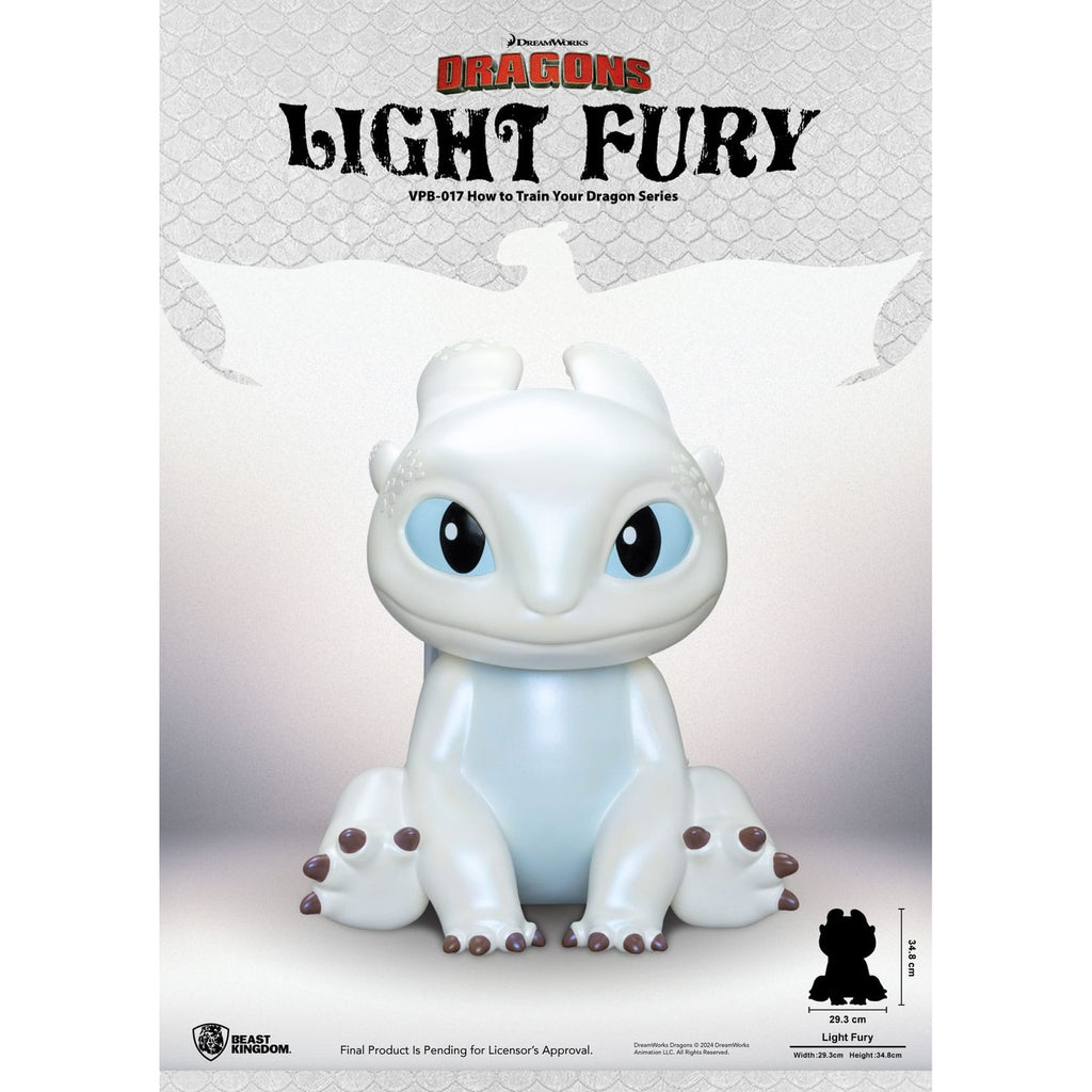 Produktbild Draktränaren Funktionell Figur Sparbössa Light Fury 35 cm