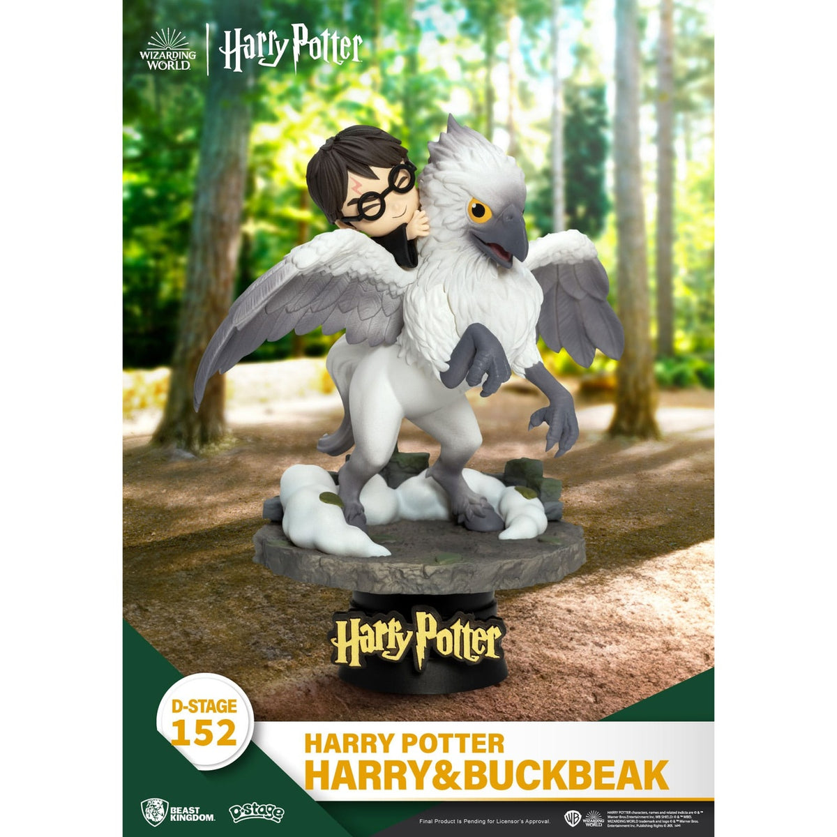 Produktbild Harry Potter D-Stage PVC-diorama Harry & Vingfåle 16 cm