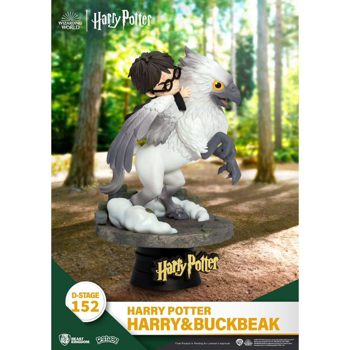 Produktbild Harry Potter D-Stage PVC-diorama Harry & Vingfåle 16 cm