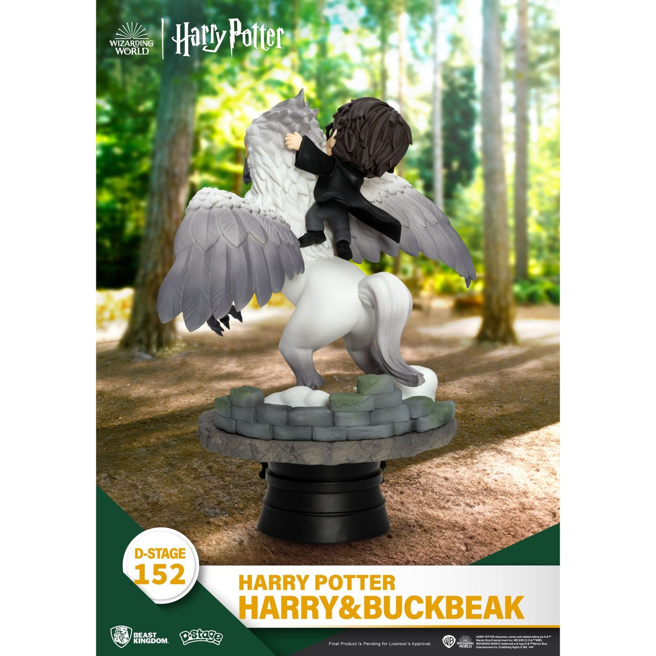 Produktbild Harry Potter D-Stage PVC-diorama Harry & Vingfåle 16 cm