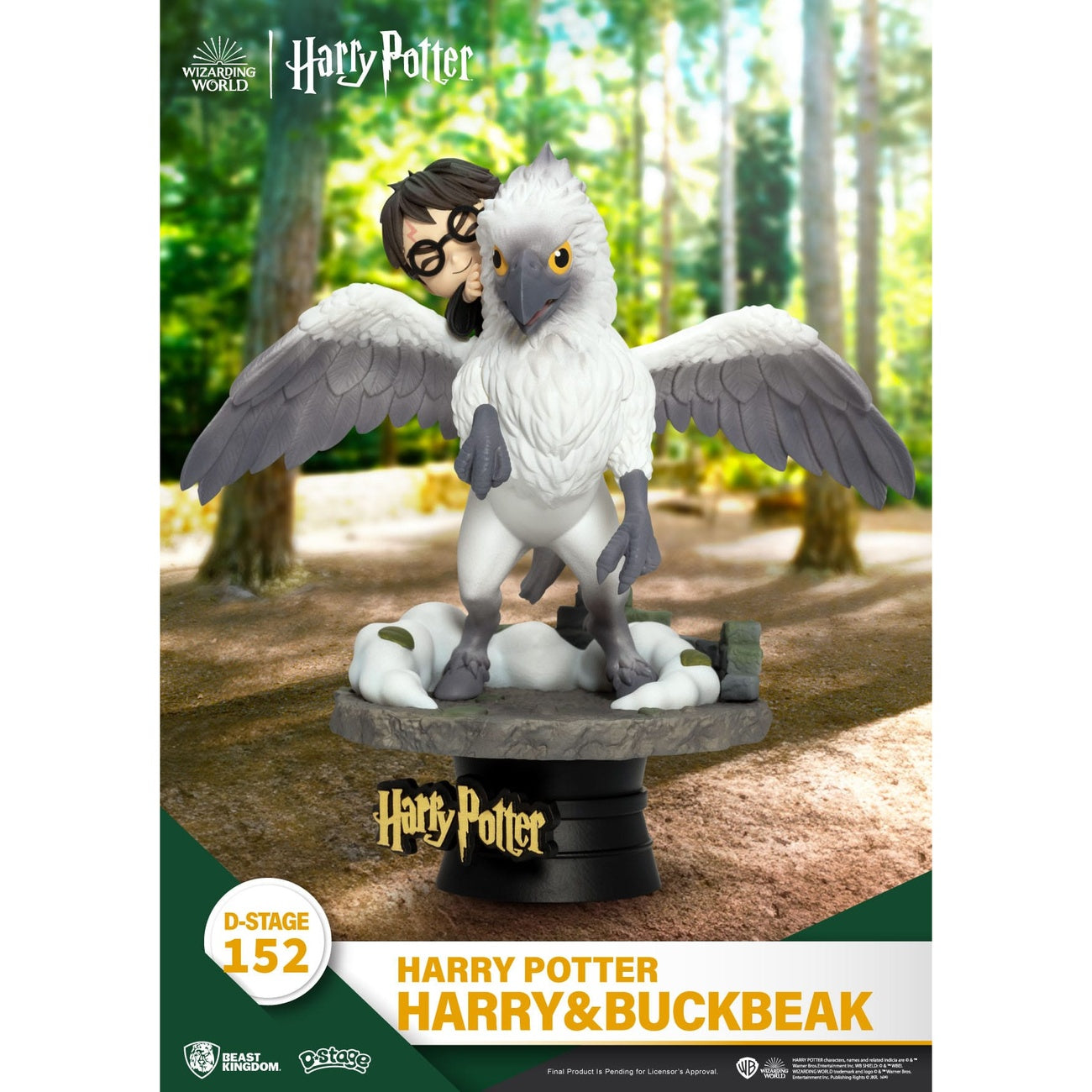 Produktbild Harry Potter D-Stage PVC-diorama Harry & Vingfåle 16 cm