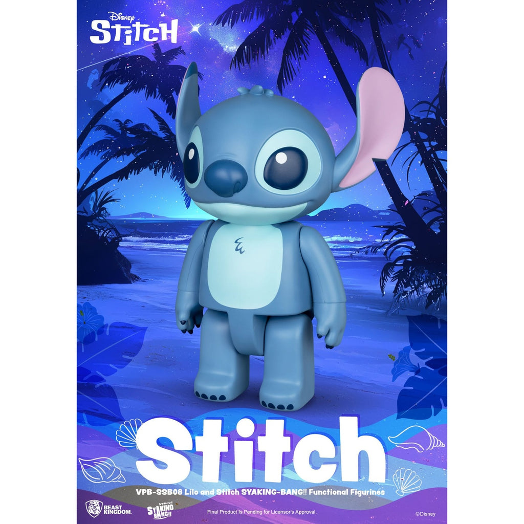 Produktbild Lilo & Stitch Syaking Bang vinylsparbössa Stitch 30 cm
