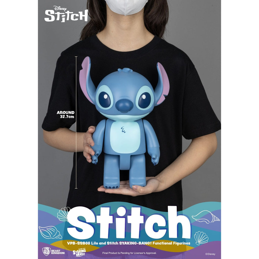 Produktbild Lilo & Stitch Syaking Bang vinylsparbössa Stitch 30 cm