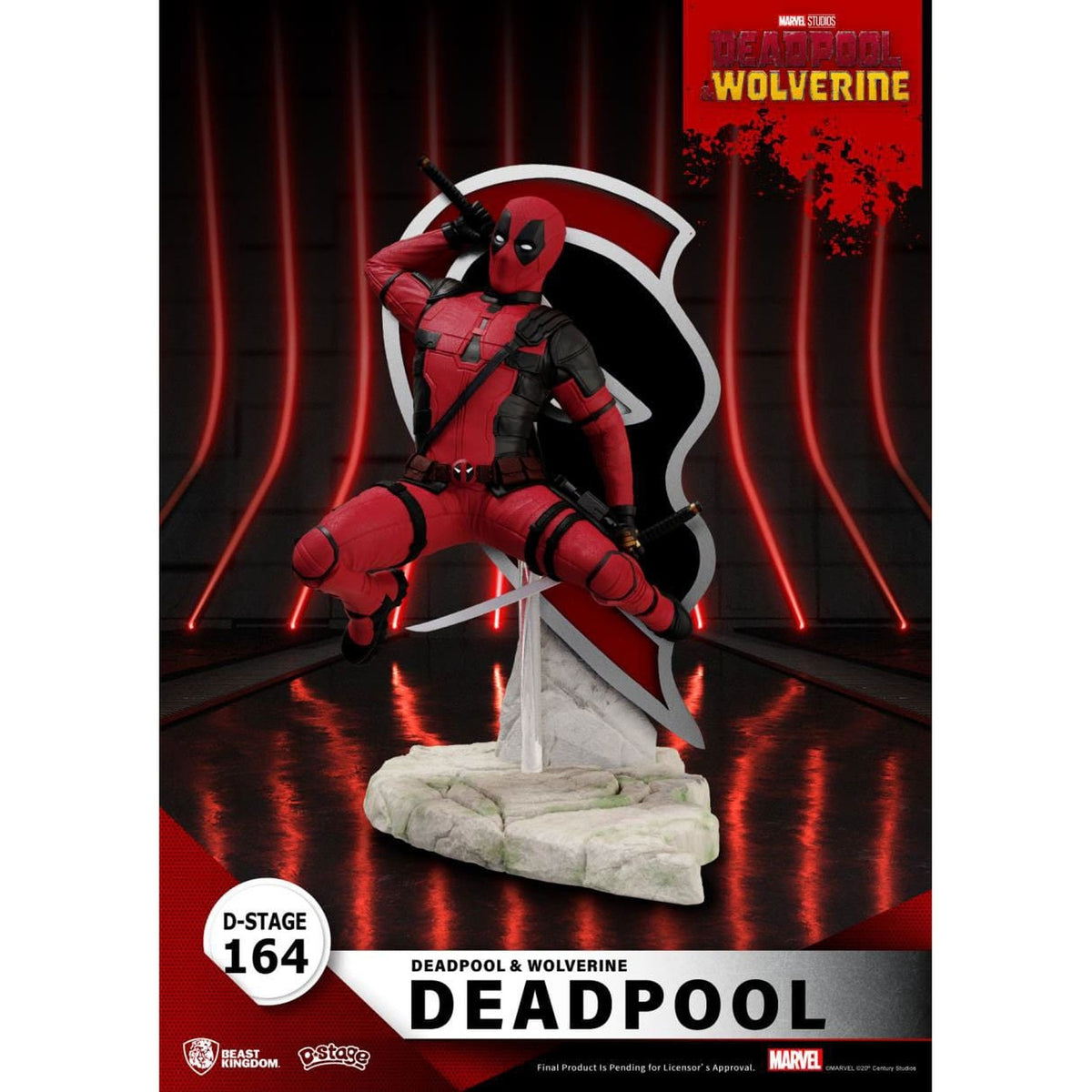 Produktbild Deadpool 3 D-Stage PVC-diorama Deadpool 16 cm