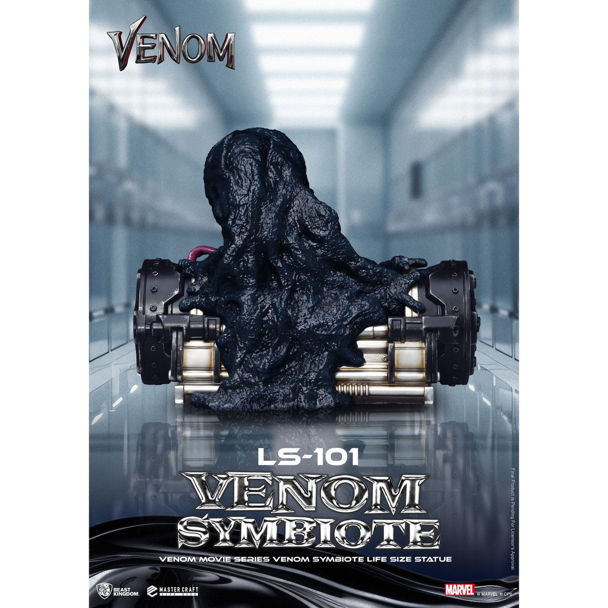 Produktbild Venom Movie Series – Venom Symbiote staty i naturlig storlek 24 cm