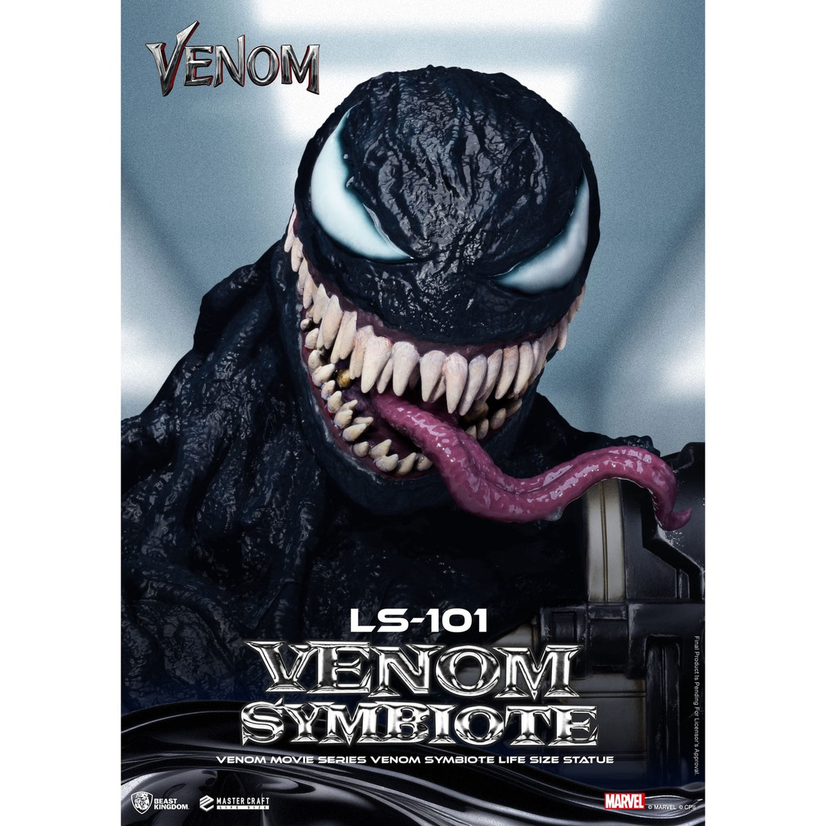 Produktbild Venom Movie Series – Venom Symbiote staty i naturlig storlek 24 cm