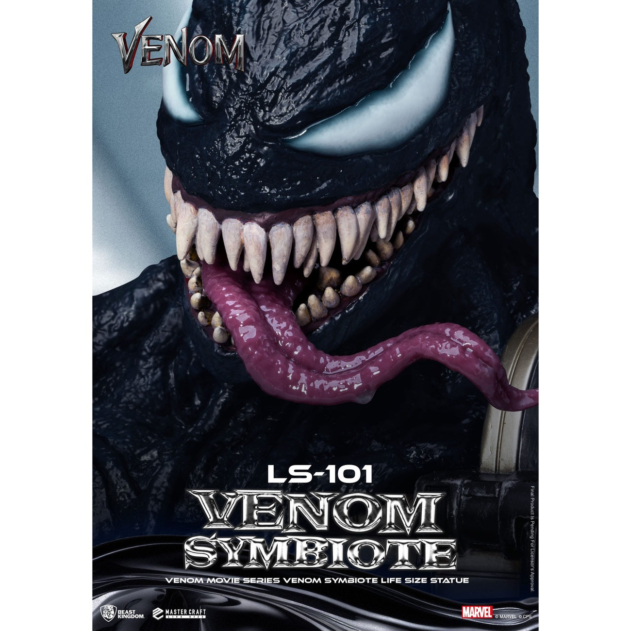 Produktbild Venom Movie Series – Venom Symbiote staty i naturlig storlek 24 cm