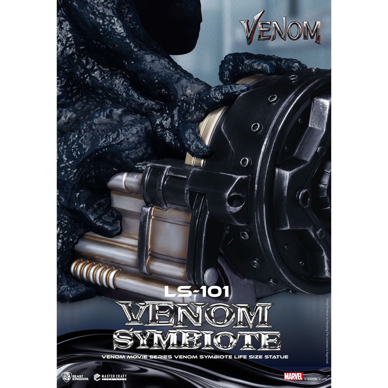 Produktbild Venom Movie Series – Venom Symbiote staty i naturlig storlek 24 cm