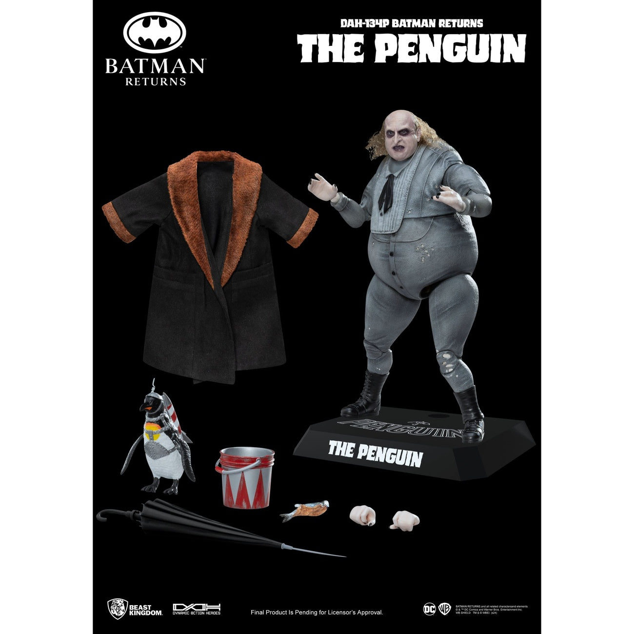 Produktbild Batman Returns Actionfigur The Penguin 17 cm
