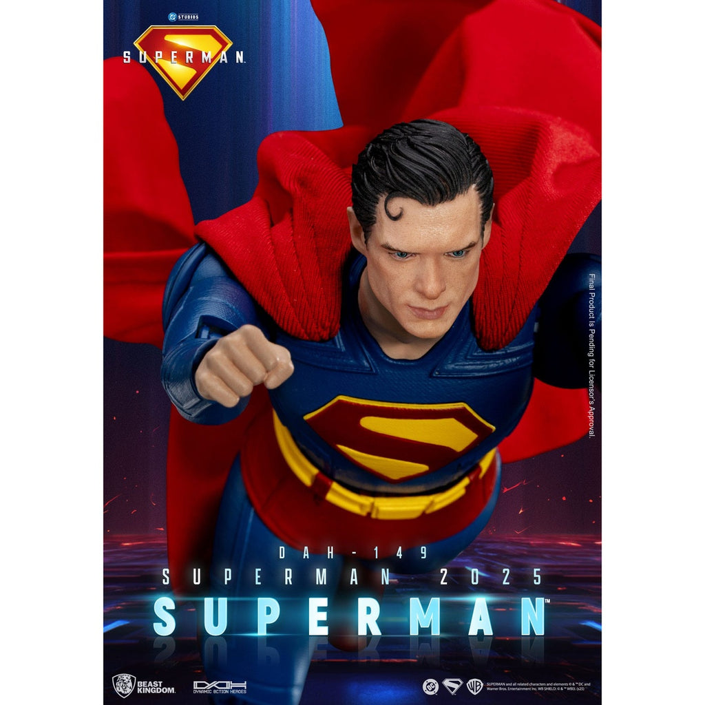 Produktbild Superman (2025) Actionfigur Superman & Krypto 21 cm