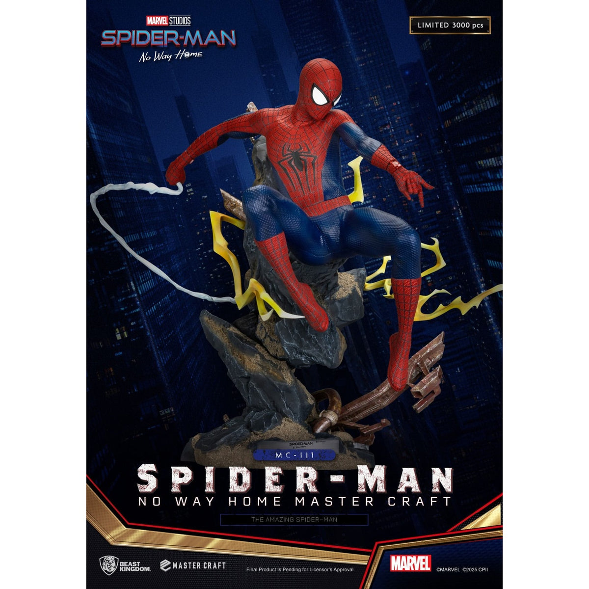 Produktbild Spider-Man: No Way Home Master Craft-staty The Amazing Spider-Man 35 cm