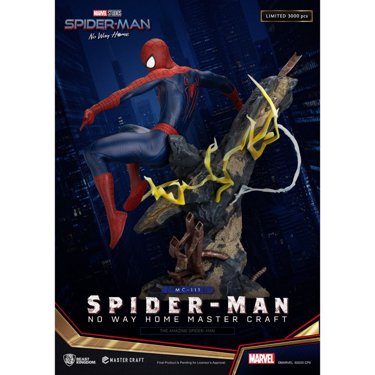 Produktbild Spider-Man: No Way Home Master Craft-staty The Amazing Spider-Man 35 cm