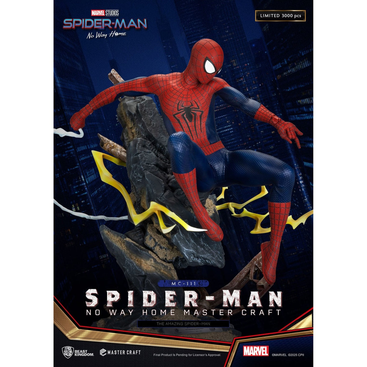 Produktbild Spider-Man: No Way Home Master Craft-staty The Amazing Spider-Man 35 cm