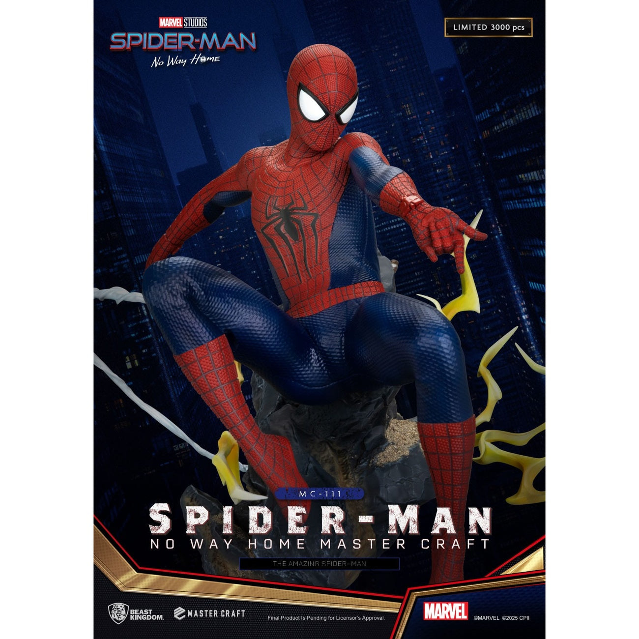 Produktbild Spider-Man: No Way Home Master Craft-staty The Amazing Spider-Man 35 cm