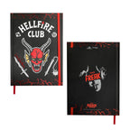 Produktbild Stranger Things Anteckningsbok Hellfire Club