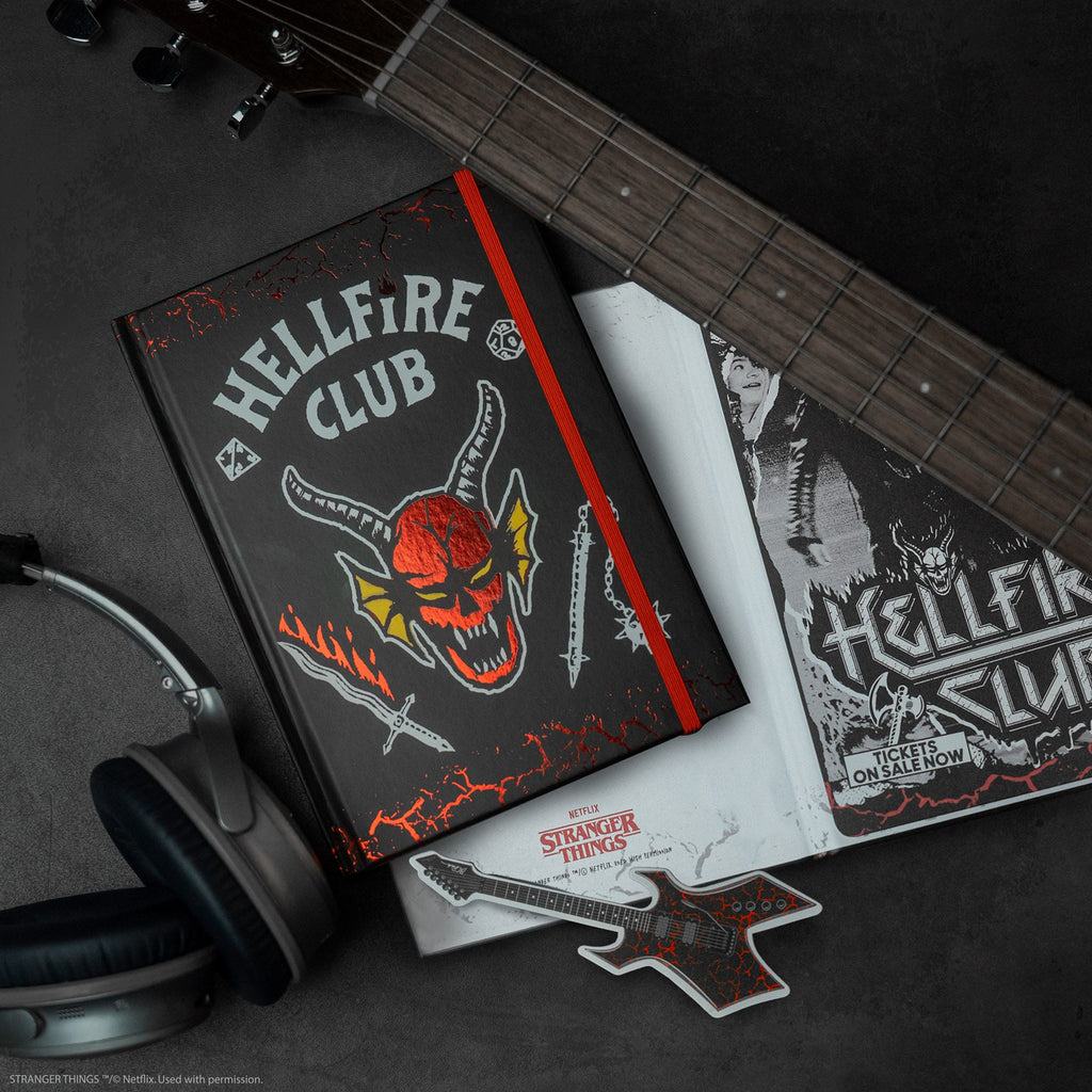 Produktbild Stranger Things Anteckningsbok Hellfire Club