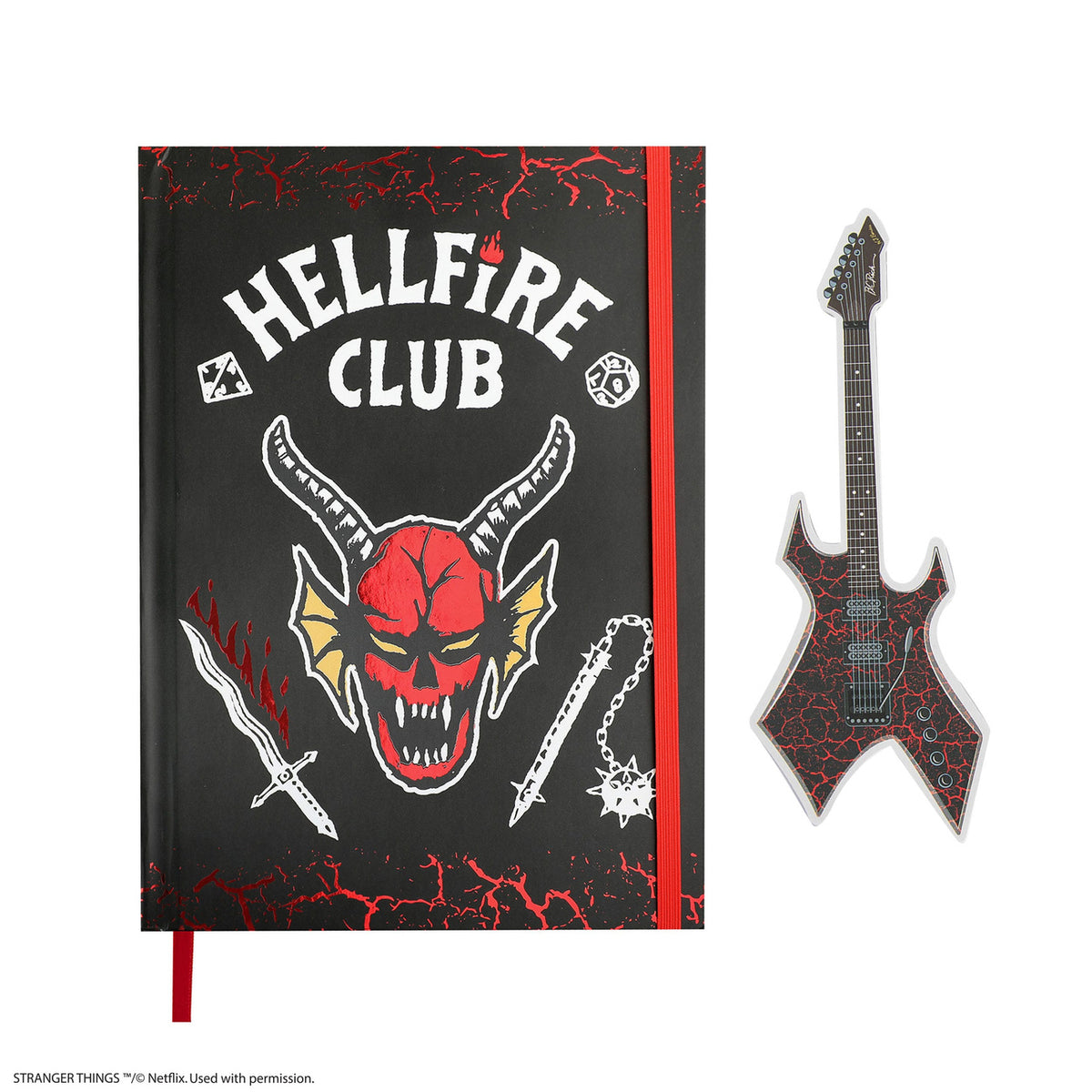 Produktbild Stranger Things Anteckningsbok Hellfire Club