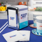 Produktbild Stranger Things Servetthållarset Scoops Ahoy