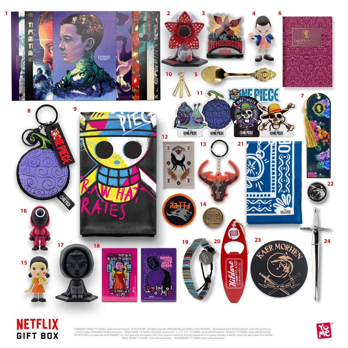 Produktbild Netflix presentbox Countdown