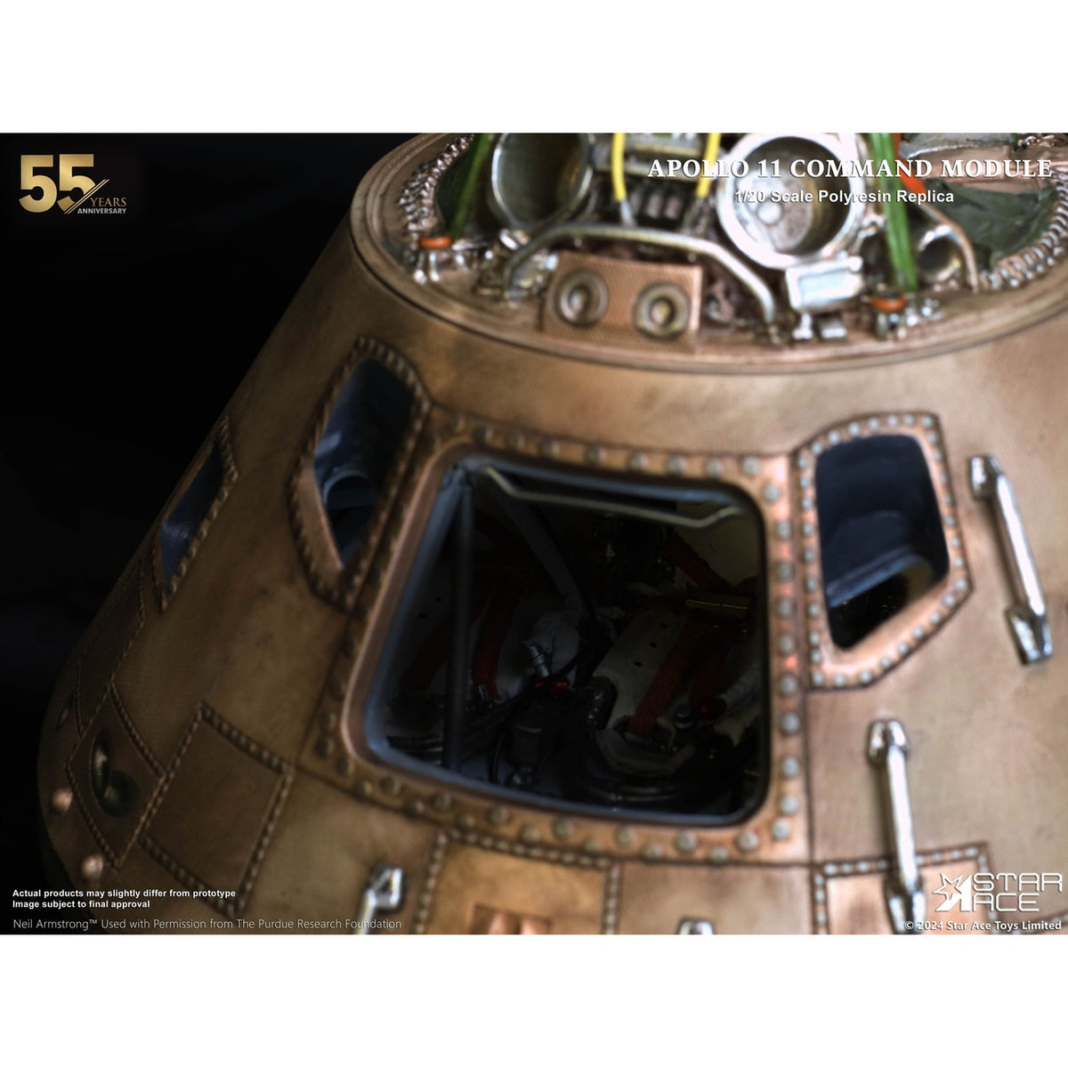Produktbild Apollo 11 Replika 1/20 Command Module (DX) 20 cm