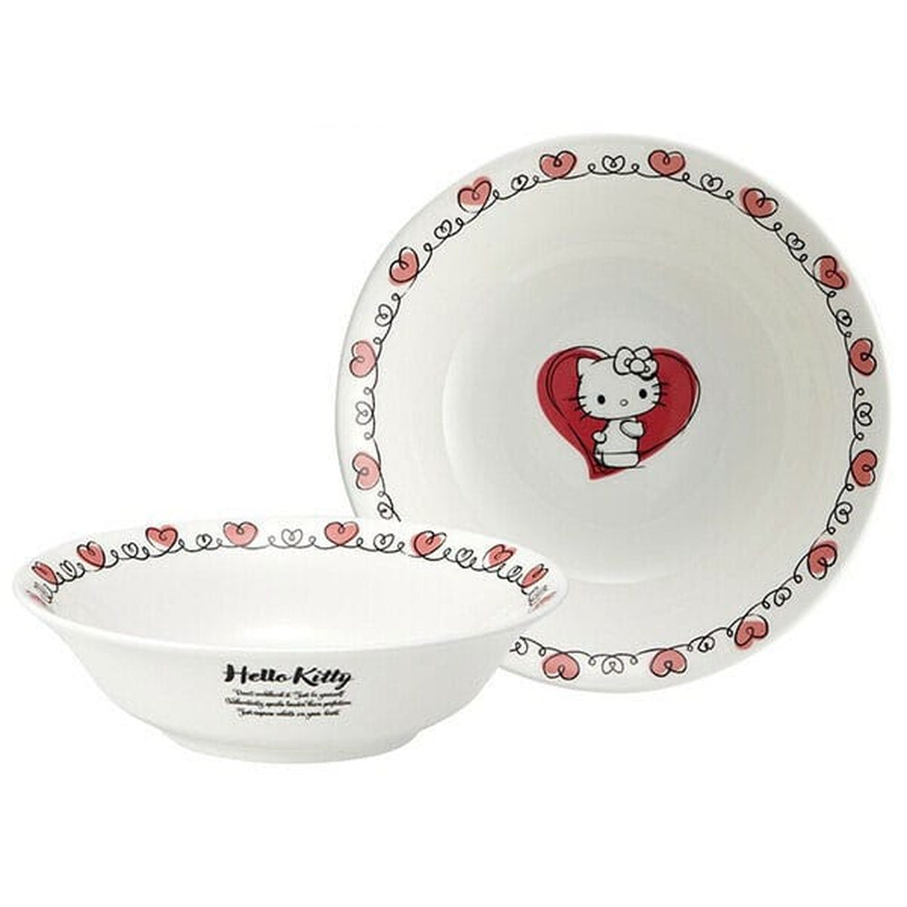 Produktbild Sanrio Skål i benporslin Hello Kitty