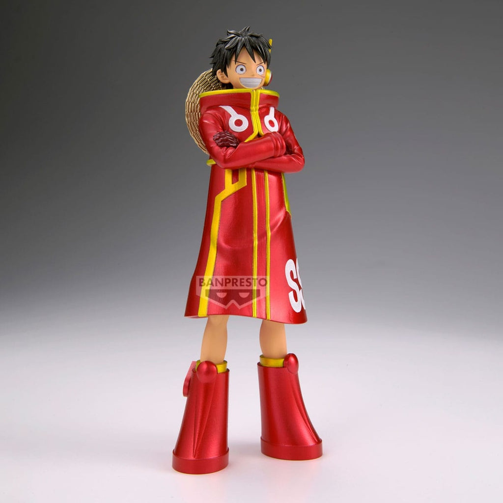 Produktbild One Piece DXF - The Grandline Series PVC-staty Monkey D. Luffy (Ver. A) 16 cm