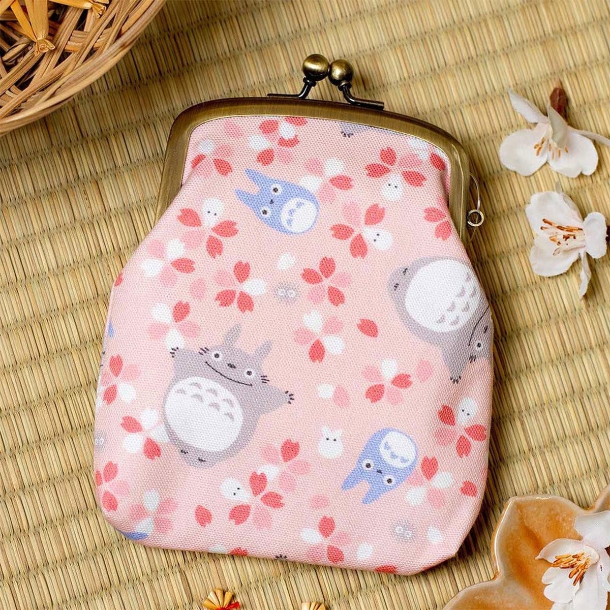 Produktbild Min granne Totoro Plånbok Totoro Körsbärsblommor