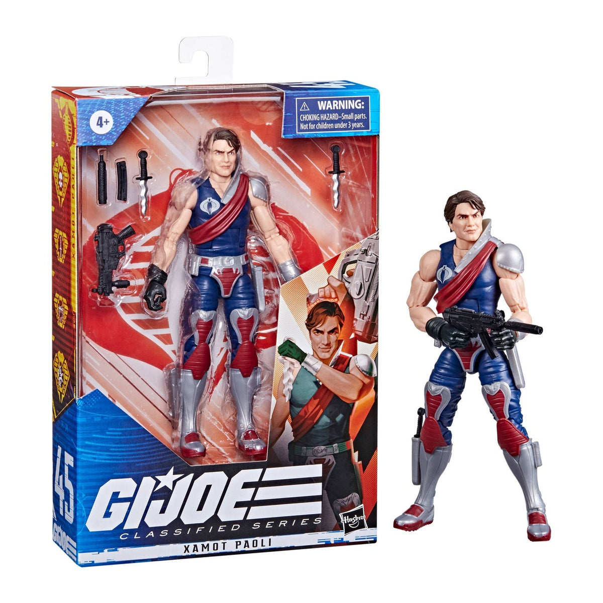 Produktbild G.I. Joe Classified Series Actionfigur 2023 Xamot Paoli 15 cm