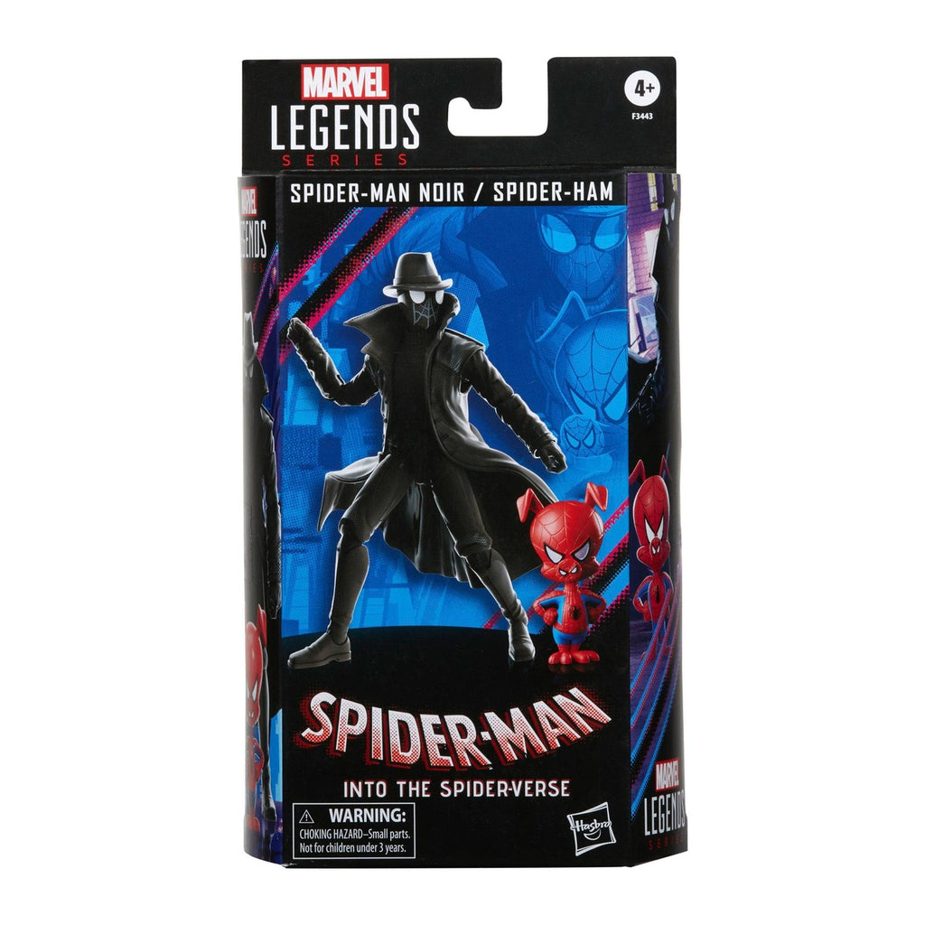 Produktbild Spider-Man: Into the Spider-Verse Marvel Legends actionfigurer 2-pack 2022 Spider-Man Noir & Spider-Ham 15 cm