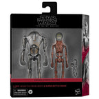 Produktbild Star Wars Episod II Black Series 2-pack actionfigurer C-3PO (B1 Battle Droid-kropp) & Super Battle Droid 15 cm