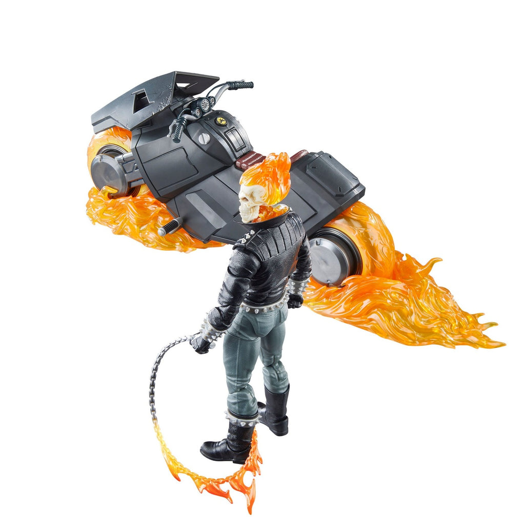 Produktbild Marvel 85th Anniversary Marvel Legends actionfigur med fordon Ghost Rider 15 cm