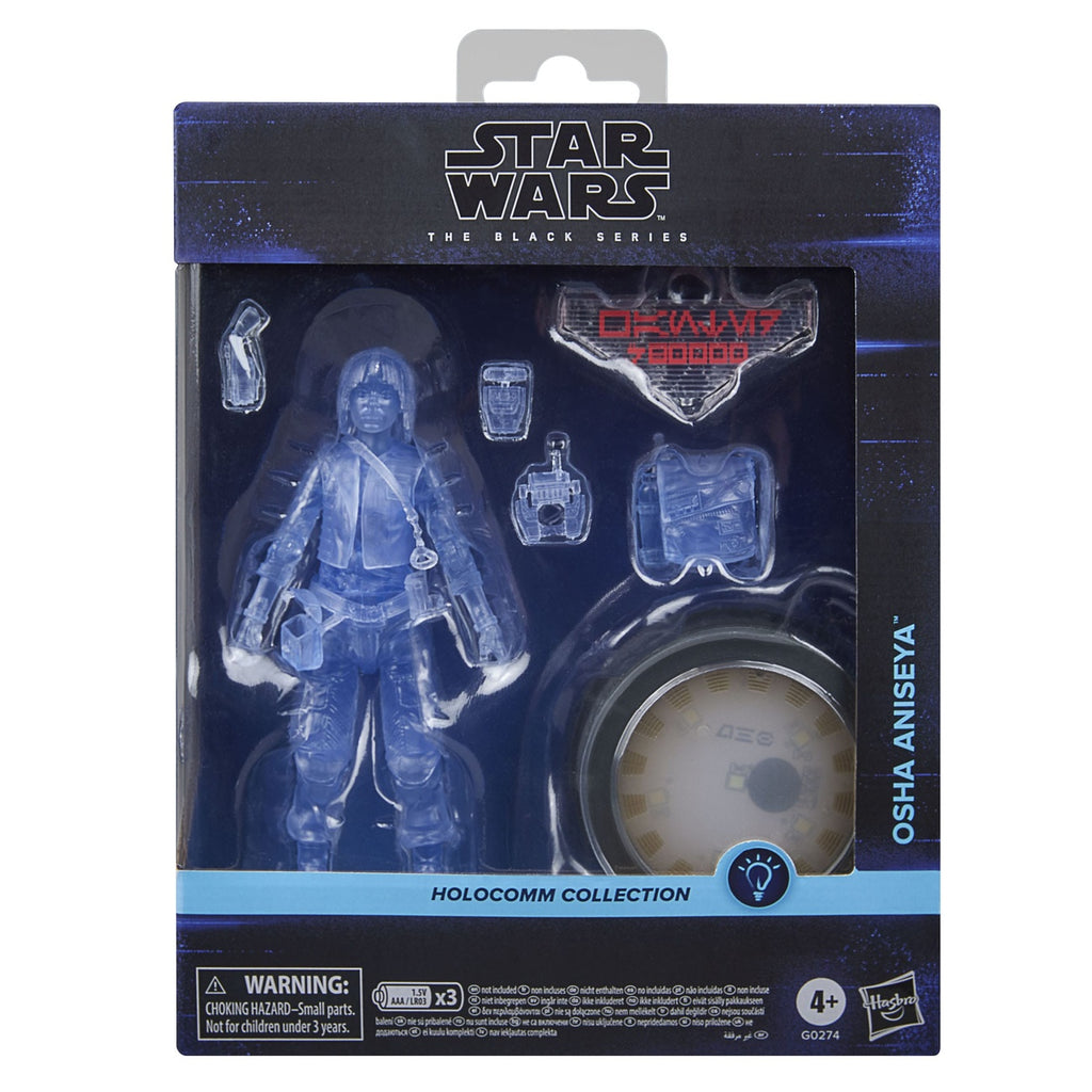 Produktbild Star Wars Black Series Holocomm Collection Osha Aniseya actionfigur 15 cm