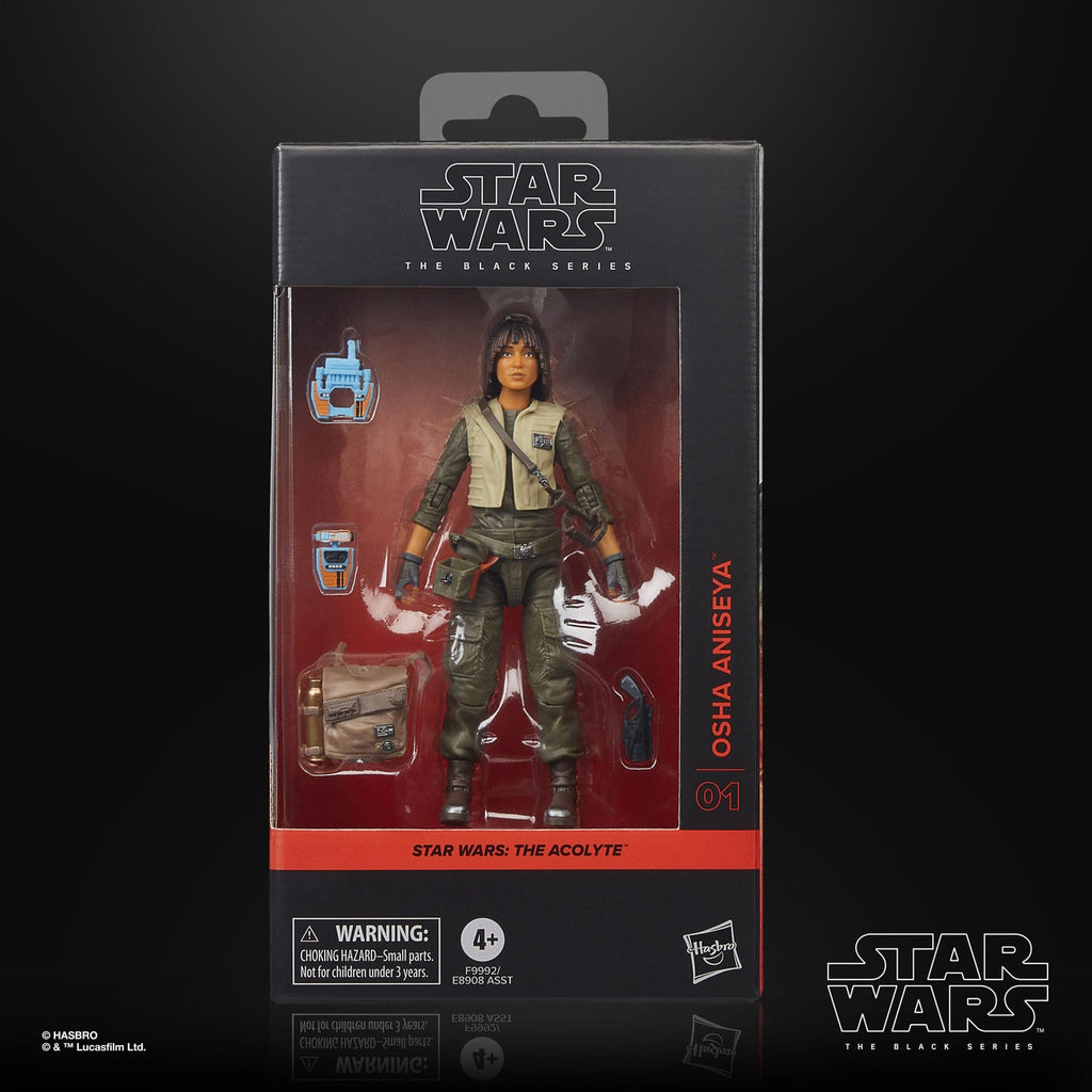 Produktbild Star Wars: The Acolyte Black Series actionfigur Osha Aniseya 15 cm