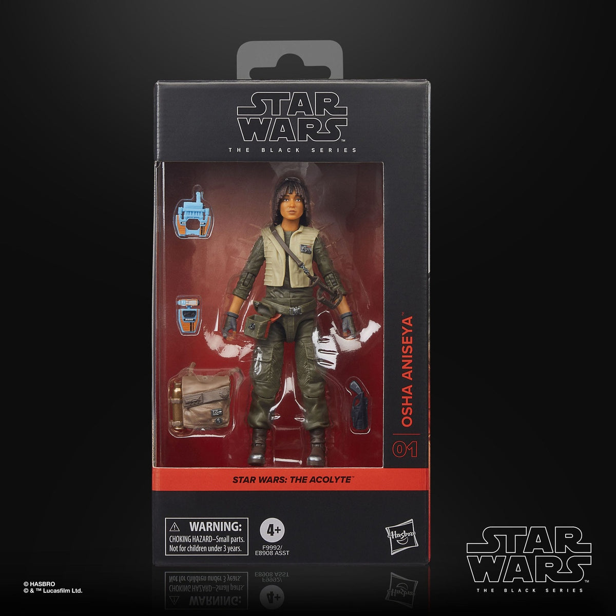 Produktbild Star Wars: The Acolyte Black Series actionfigur Osha Aniseya 15 cm