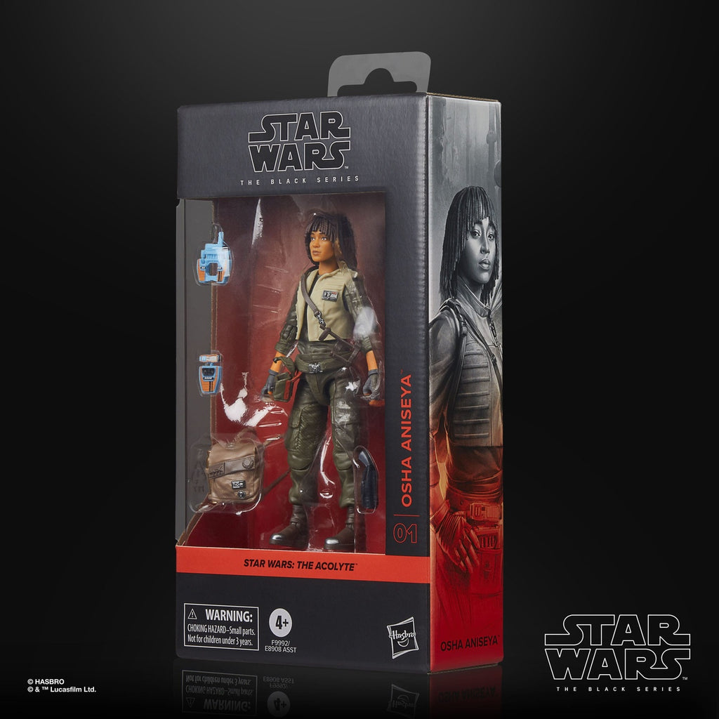 Produktbild Star Wars: The Acolyte Black Series actionfigur Osha Aniseya 15 cm