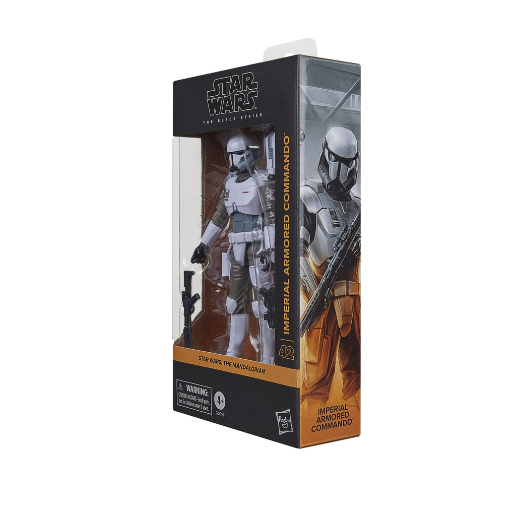 Produktbild Star Wars: The Mandalorian Black Series actionfigur Imperial Armored Commando 15 cm