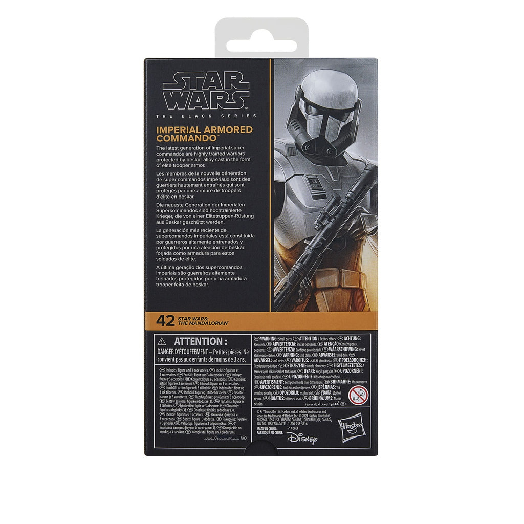 Produktbild Star Wars: The Mandalorian Black Series actionfigur Imperial Armored Commando 15 cm