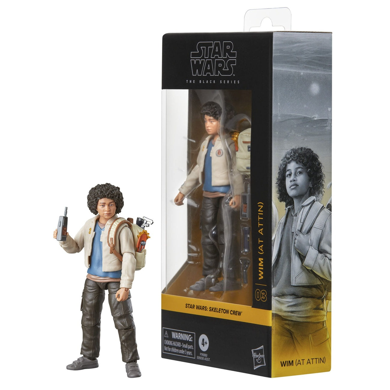 Produktbild Star Wars: Skeleton Crew Black Series Actionfigur Wim (At Attin) 15 cm
