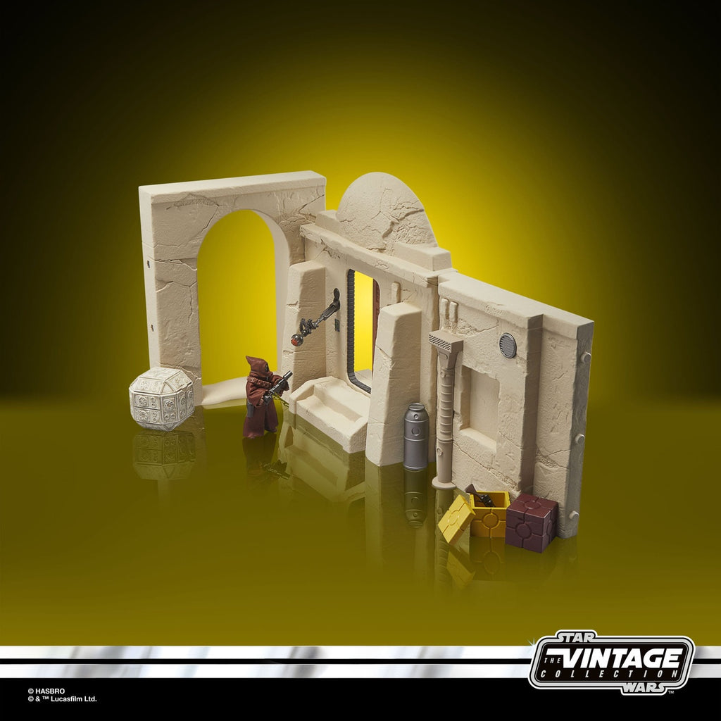 Produktbild Star Wars Episode IV Vintage Collection Playset Streets of Mos Eisley med Jawa actionfigur